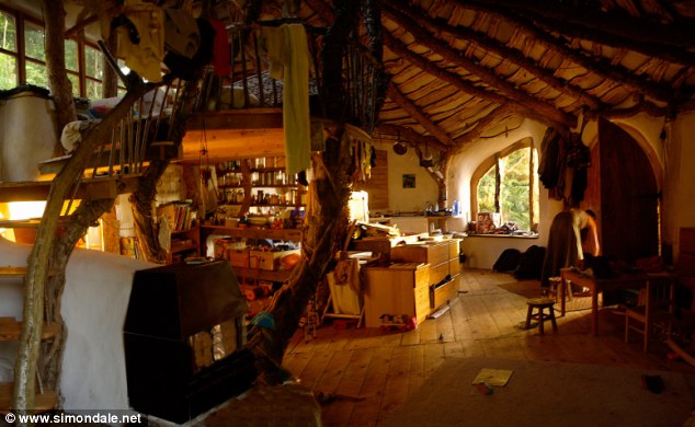 domek hobbita - dom w stylu fantasy
